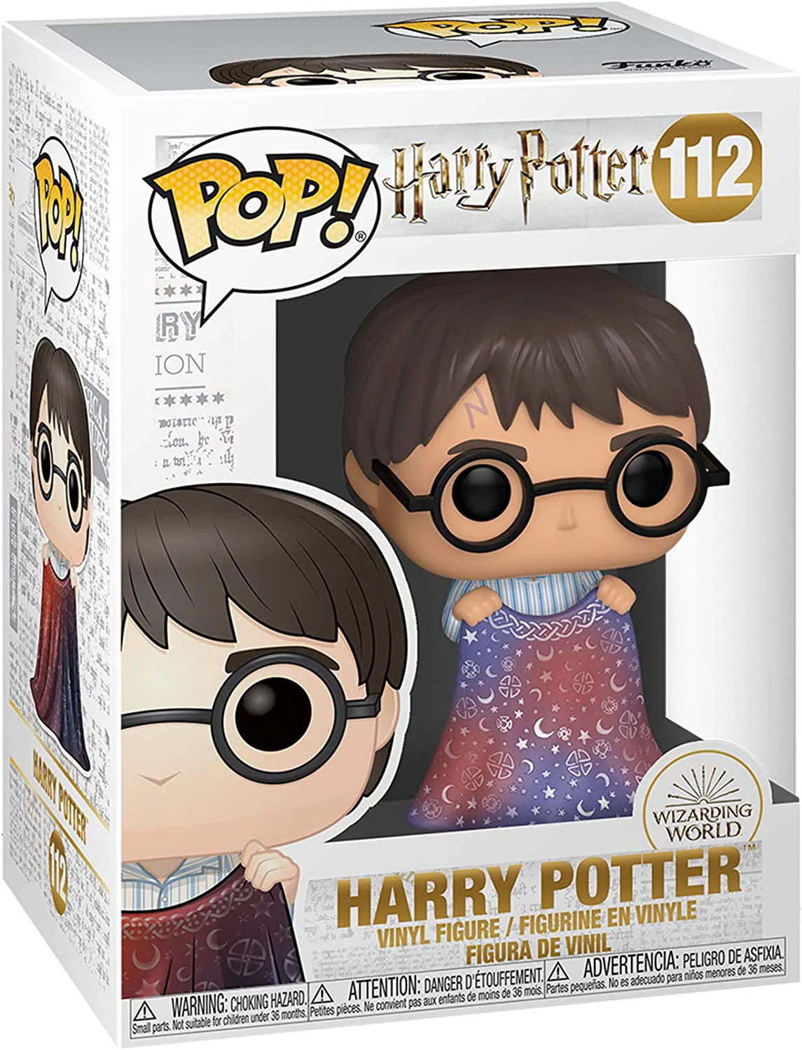 Funko Pop! Harry Potter: Harry Potter with Invisibility Cloak #112 - Image 2