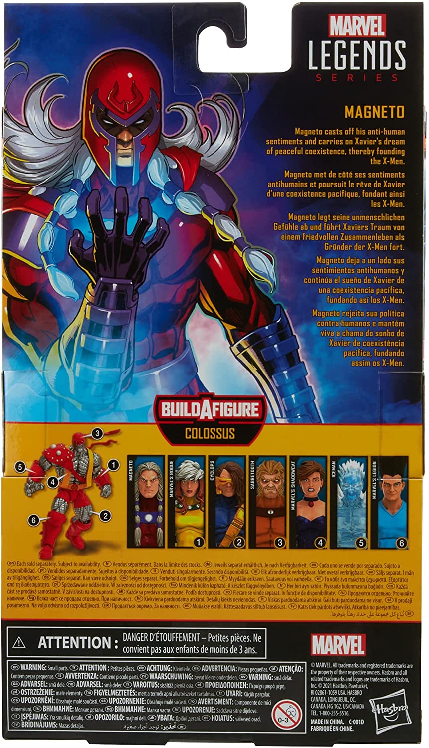 Hasbro Marvel Legends X-Men Age Of Apocalypse Magneto Action Figure - Image 3