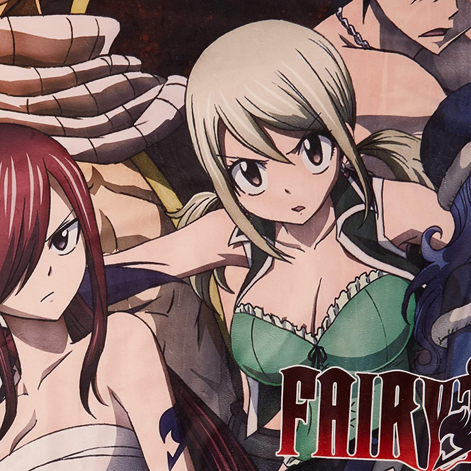 Fairy Tail Season 7 Big Group Anime Sublimation Throw Blanket - Image 3