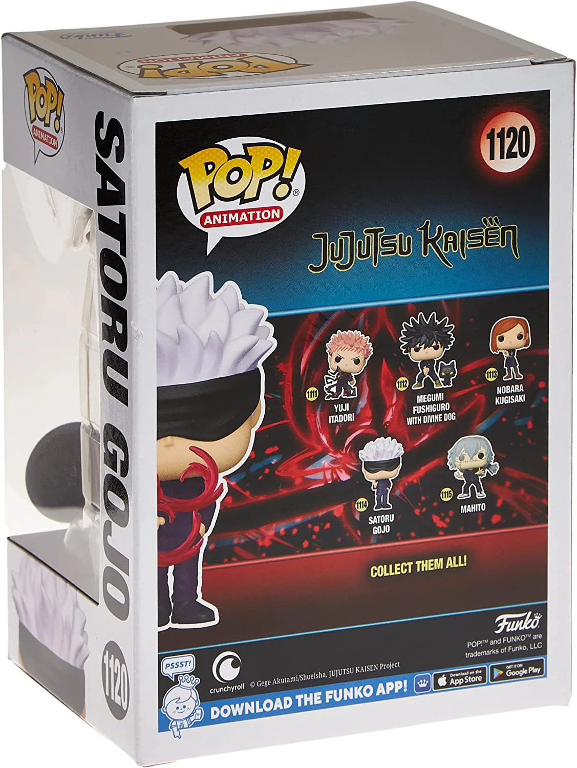 Funko Pop! Animation: Jujutsu Kaisen - Satoru Gojo Cursed Technique Reversal: Red #1120 BoxLunch Exclusive - Image 3