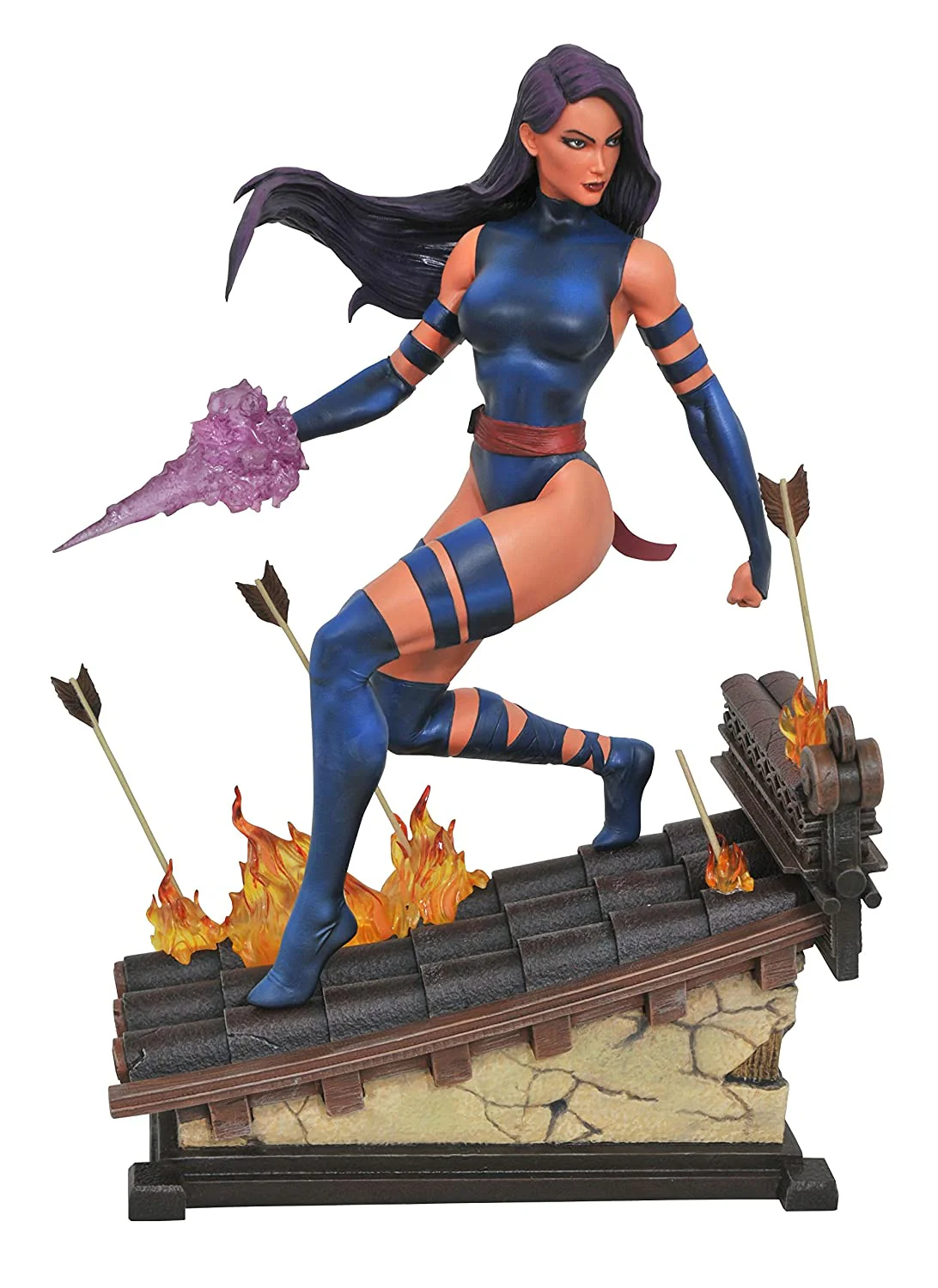 Diamond Select Toys Marvel Premier Collection X-men Psylocke Resin Statue - Image 1