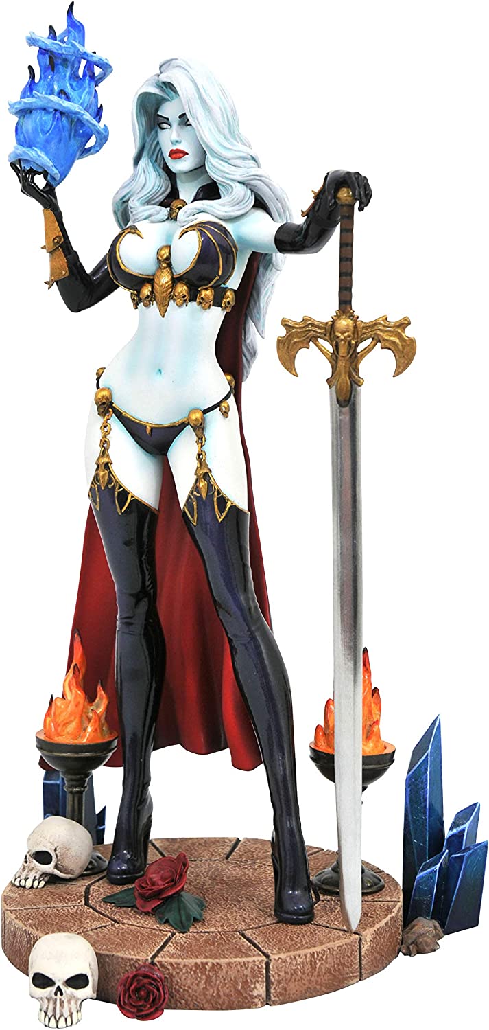 DIAMOND SELECT TOYS Femme Fatales: Lady Death IV PVC Figure 9" - Image 2