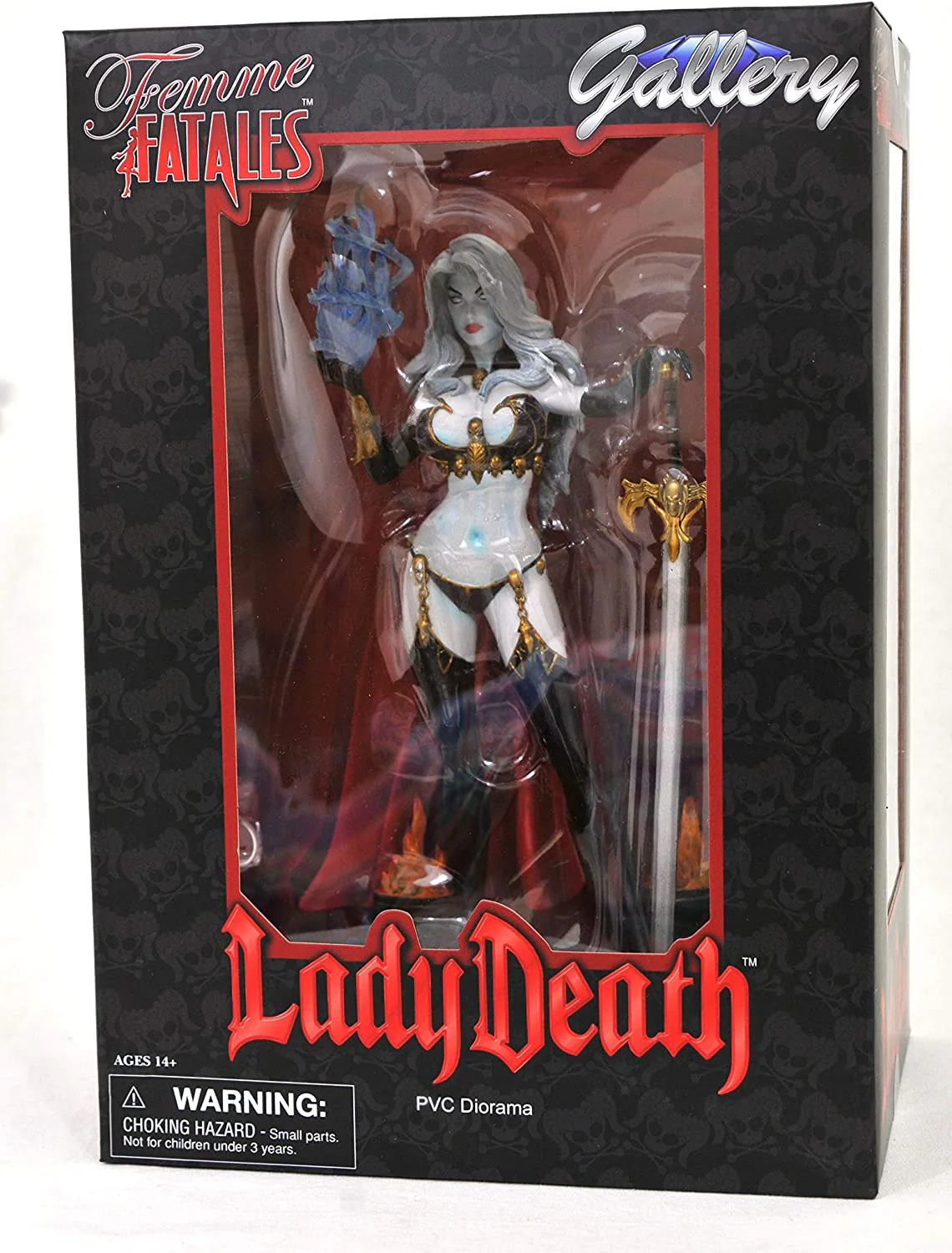 DIAMOND SELECT TOYS Femme Fatales: Lady Death IV PVC Figure 9" - Image 3