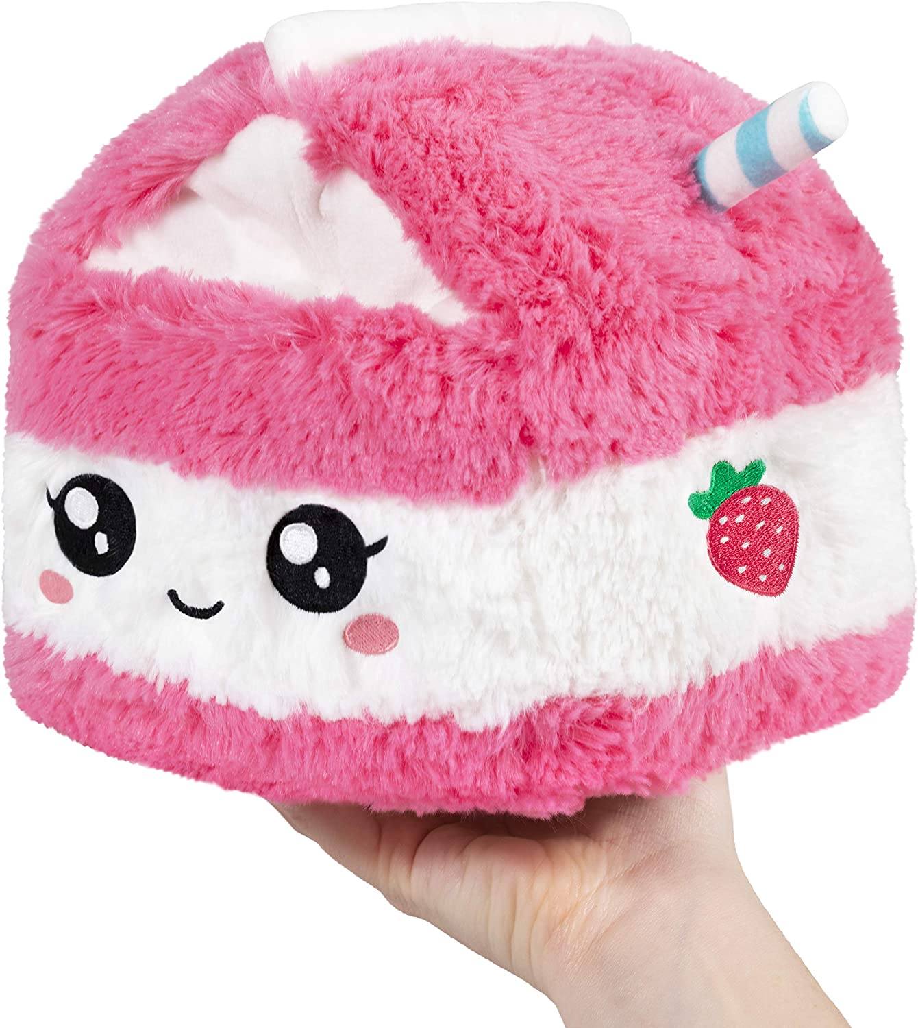 Squishable Mini Comfort Food Strawberry Milk Carton 7" Plush - Image 1