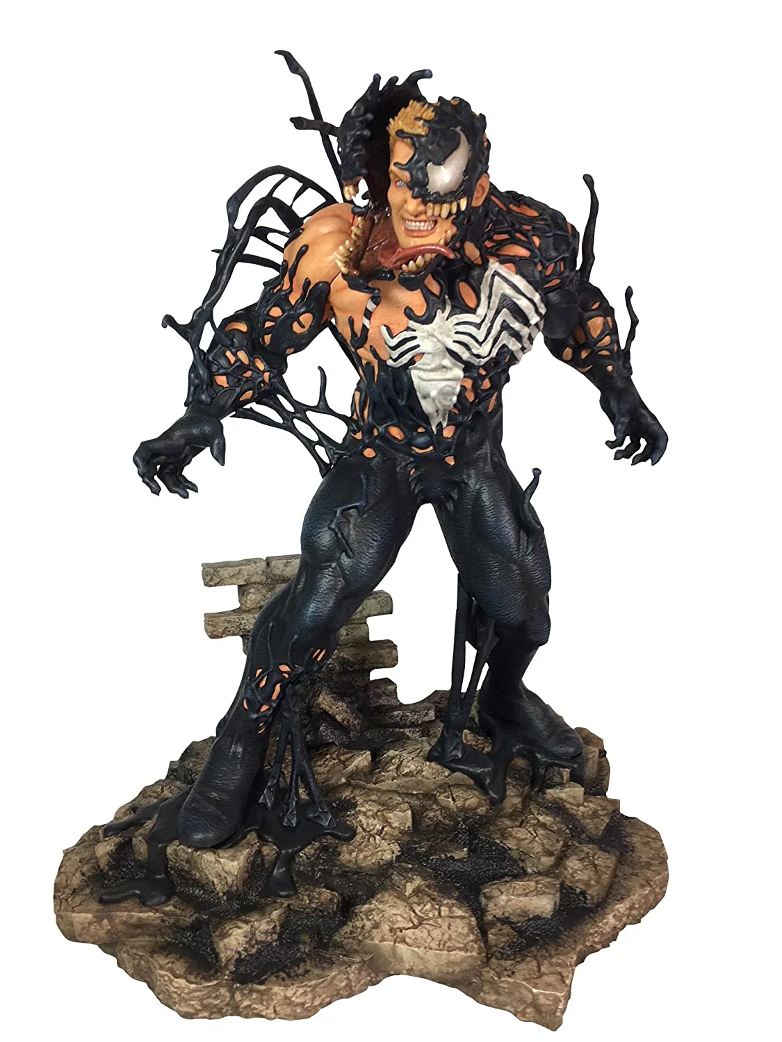 Diamond Select Toys Marvel Gallery: Venom PVC Diorama Figure - Image 1