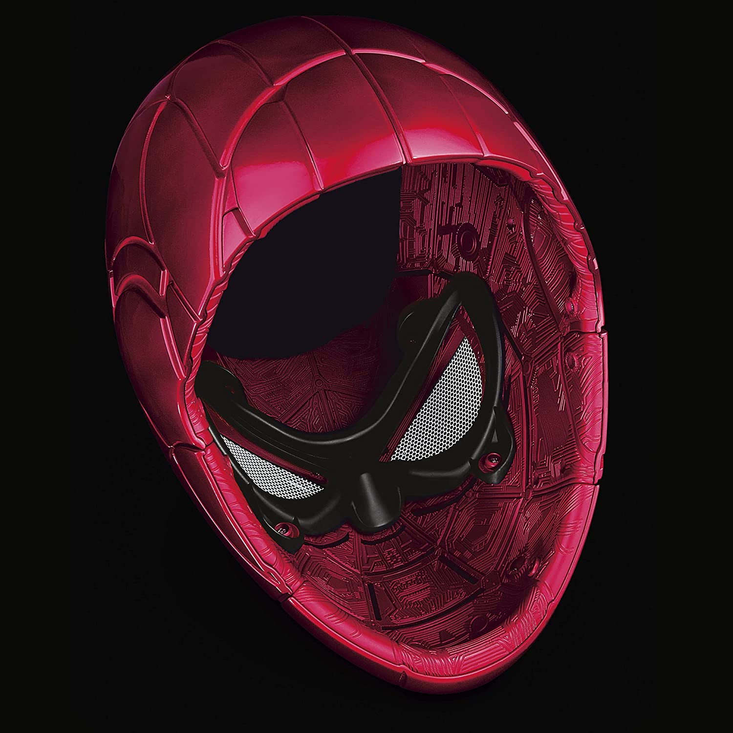 Spider-Man Marvel Legends Series Iron Spider Electronic Helmet with Glowing Eyes - Image 3