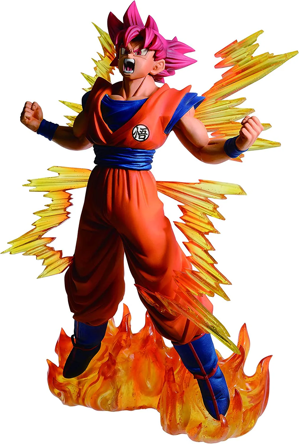 Bandai Spirits Ichibansho Super Sayan God Goku Dragon Ball Super Figure - Image 3