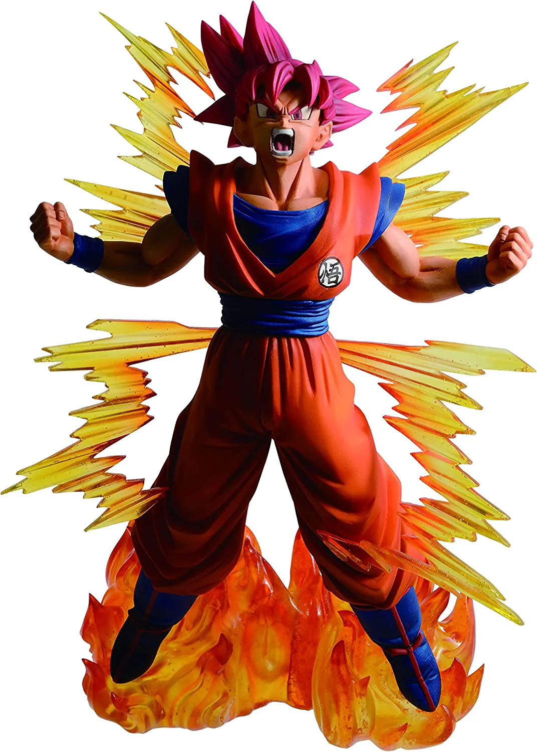 Bandai Spirits Ichibansho Super Sayan God Goku Dragon Ball Super Figure - Image 2