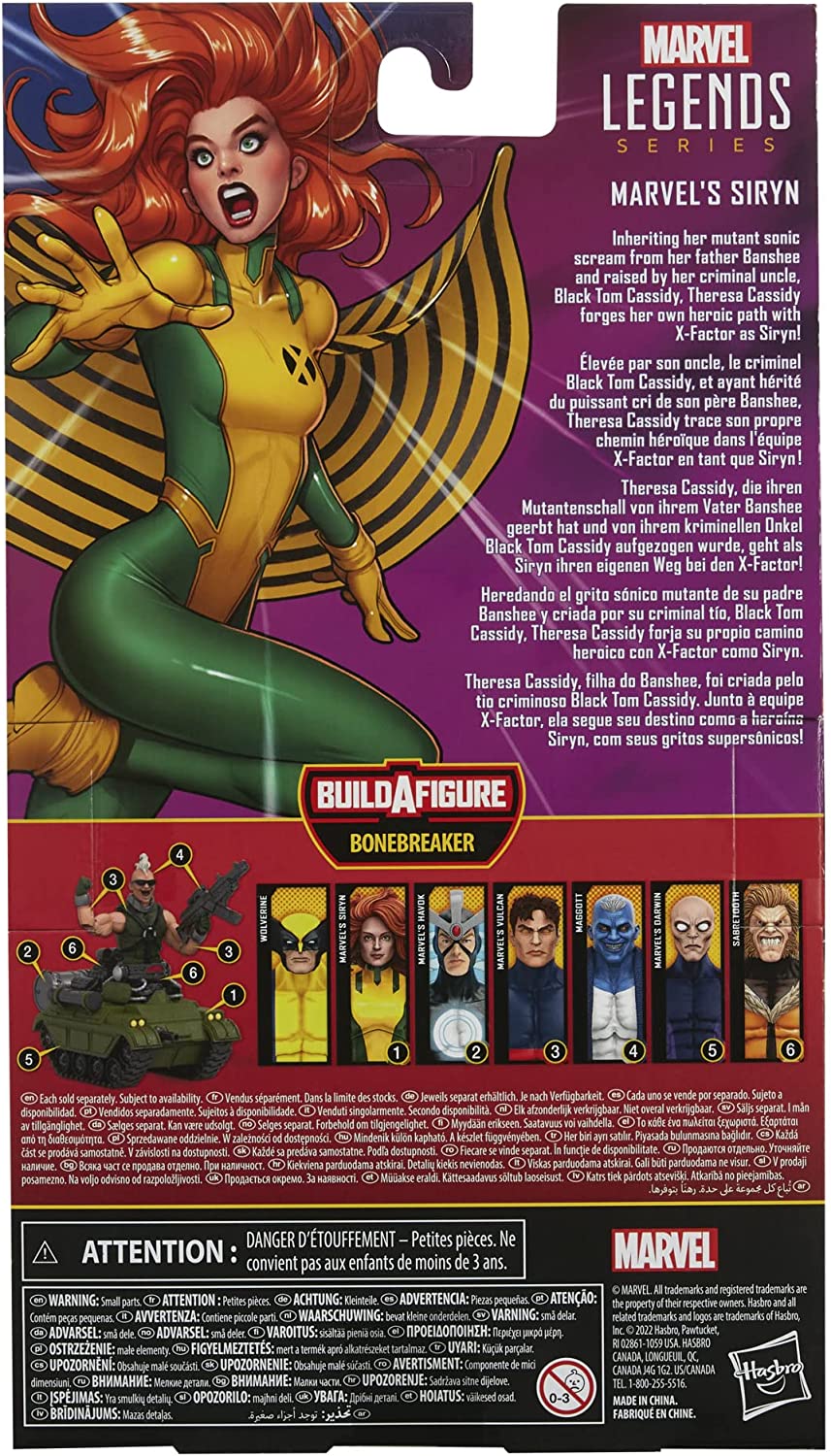 Marvel Legends Series X-Men Siryn Action Figure 6-inch - Image 3