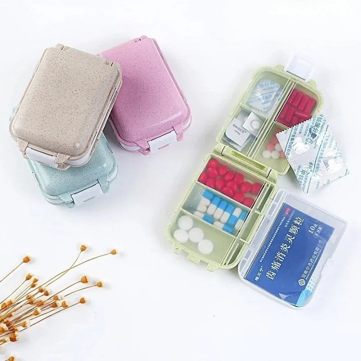 Pocket-Sized Home Pharmacy Pill Organizer Case - Image 2