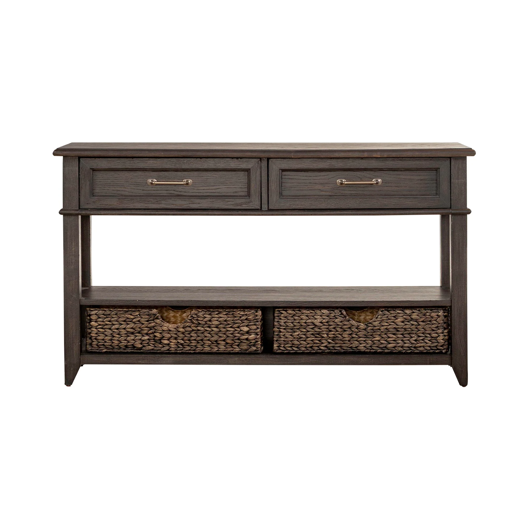 Mill Creek - 2 Drawer Sofa Table - Peppercorn - Image 3