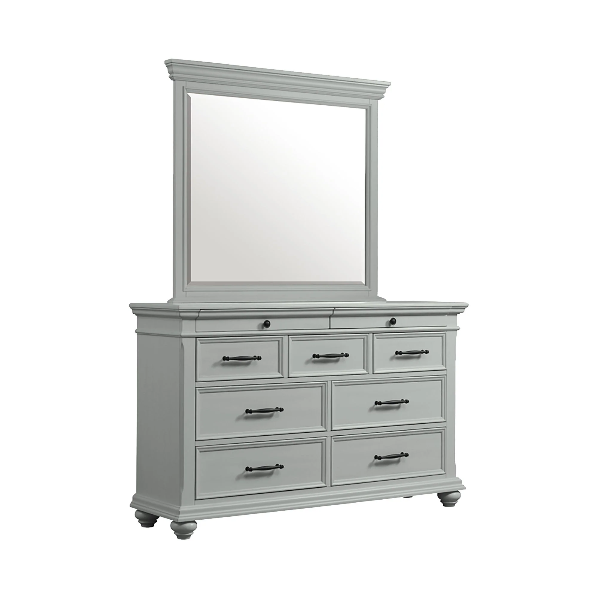 Slater – 9-Drawer Dresser With Mirror