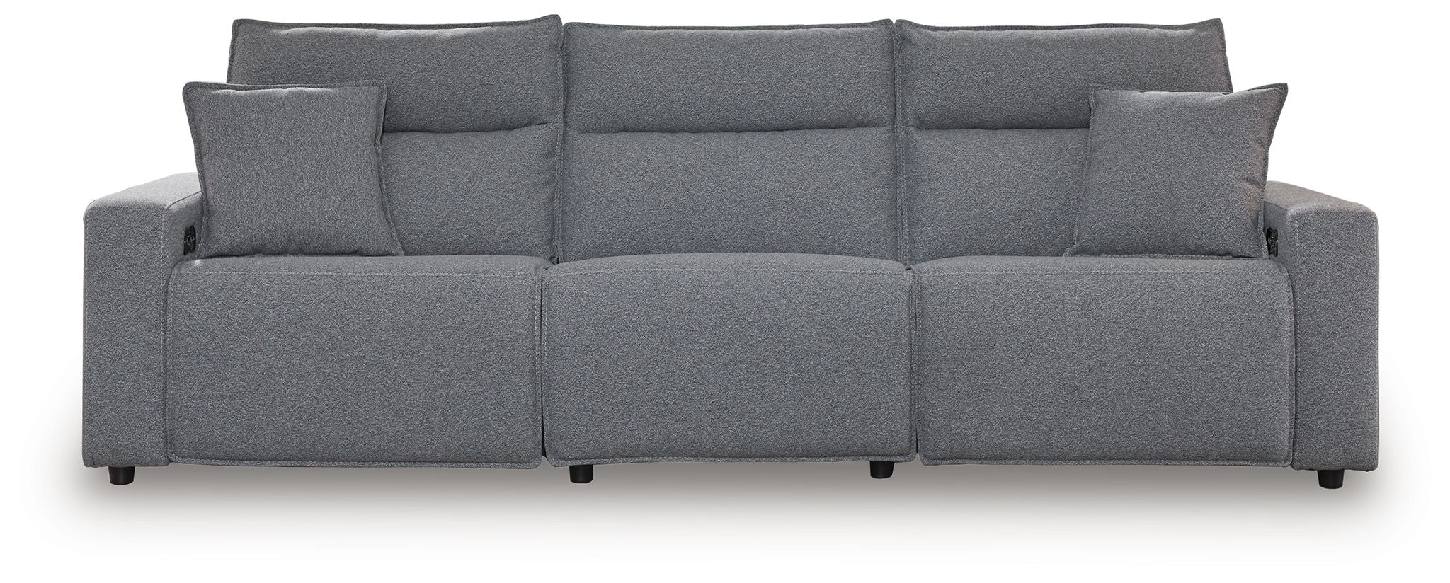 Modmax II - Reclining Sectional - Salt And Pepper - Image 1