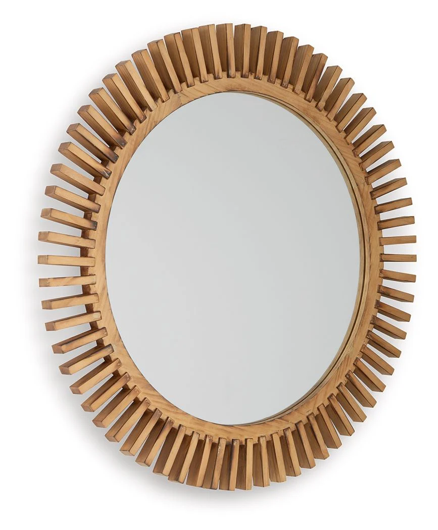 Tedwell - Accent Mirror - Brown - Image 3