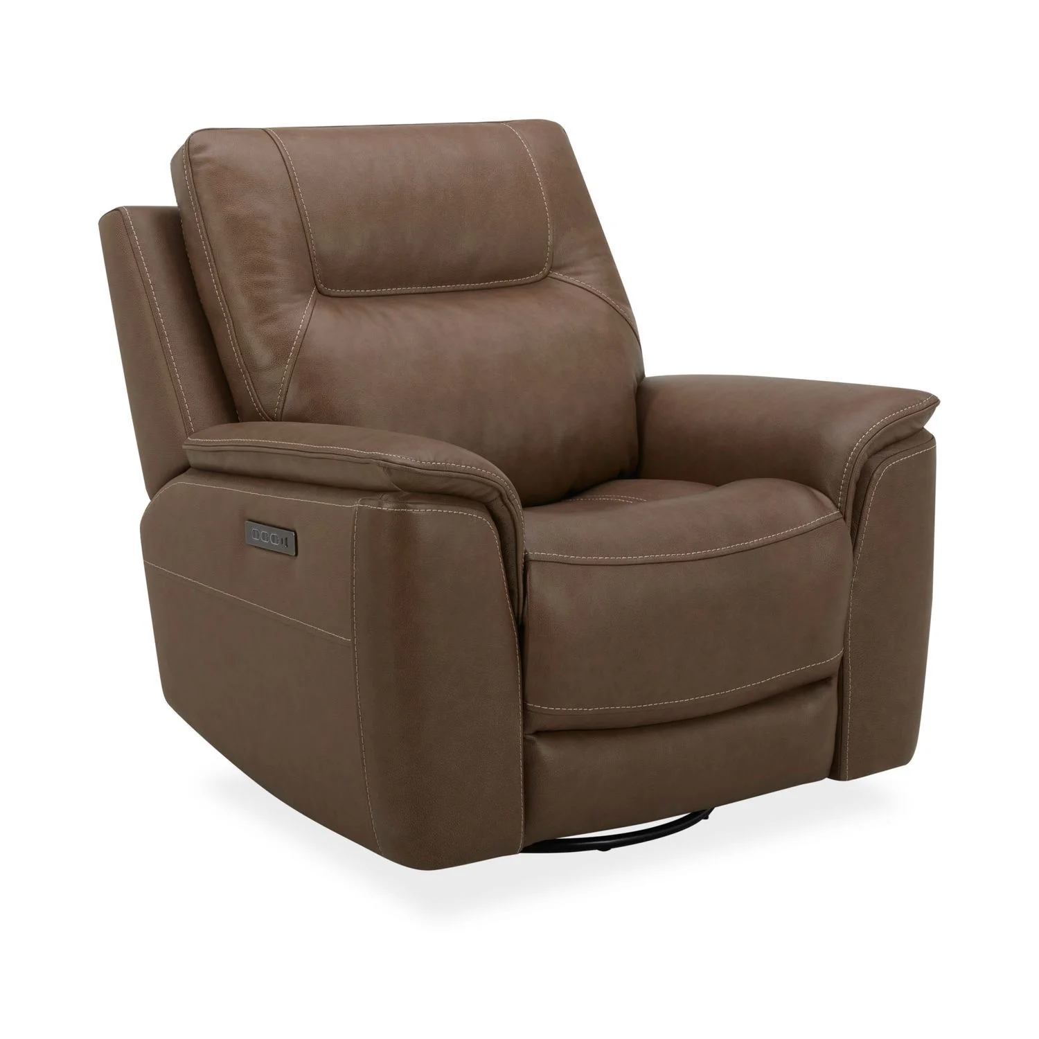 Collins - Swivel Glider Recliner P3 - York Chestnut - Image 3