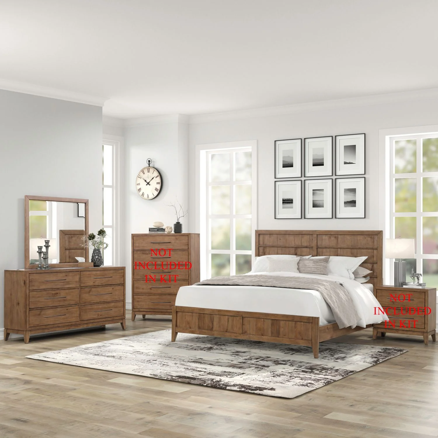 Shaker Lakes - Panel Bedroom Set - Image 1