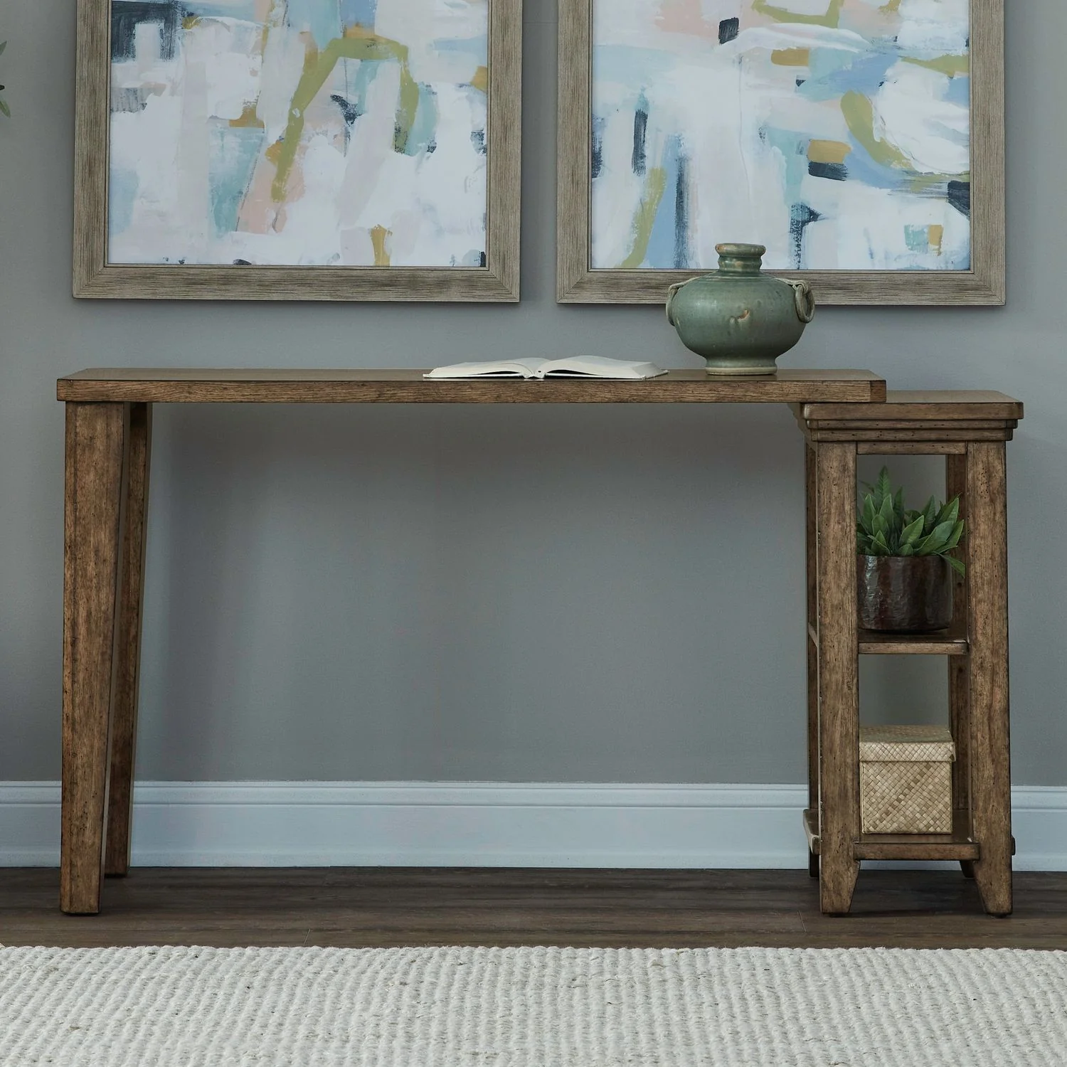 Carolina Park – Console Table – Amber Brown