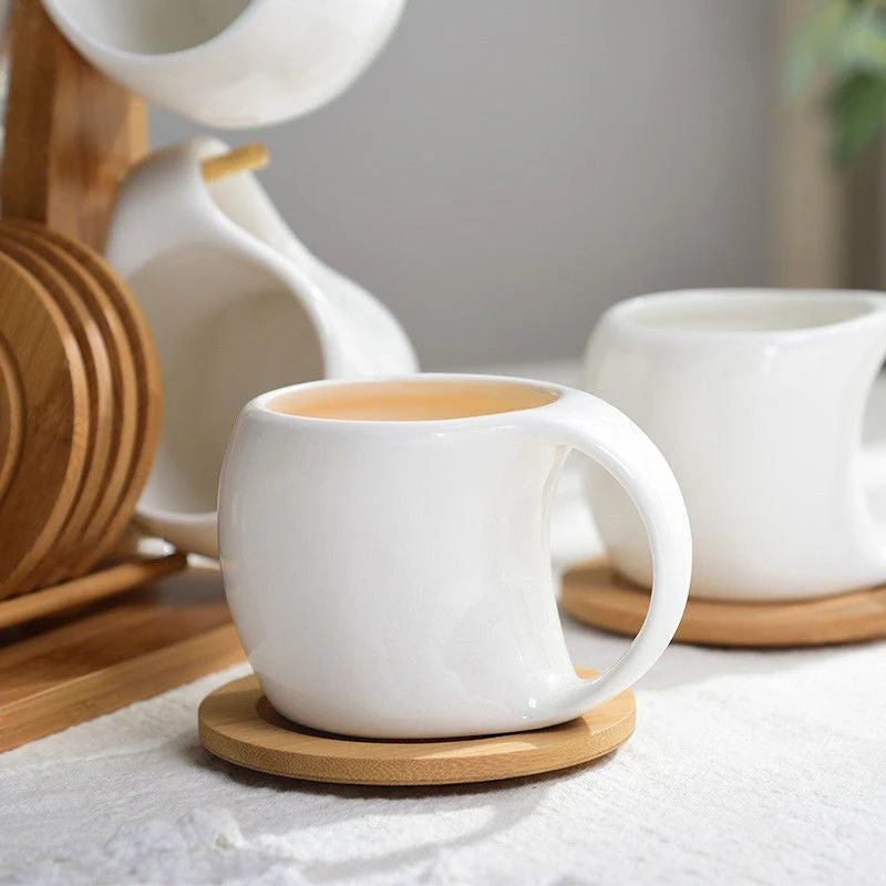 Simple Harmony Ceramic Tea Pot Set - Image 2