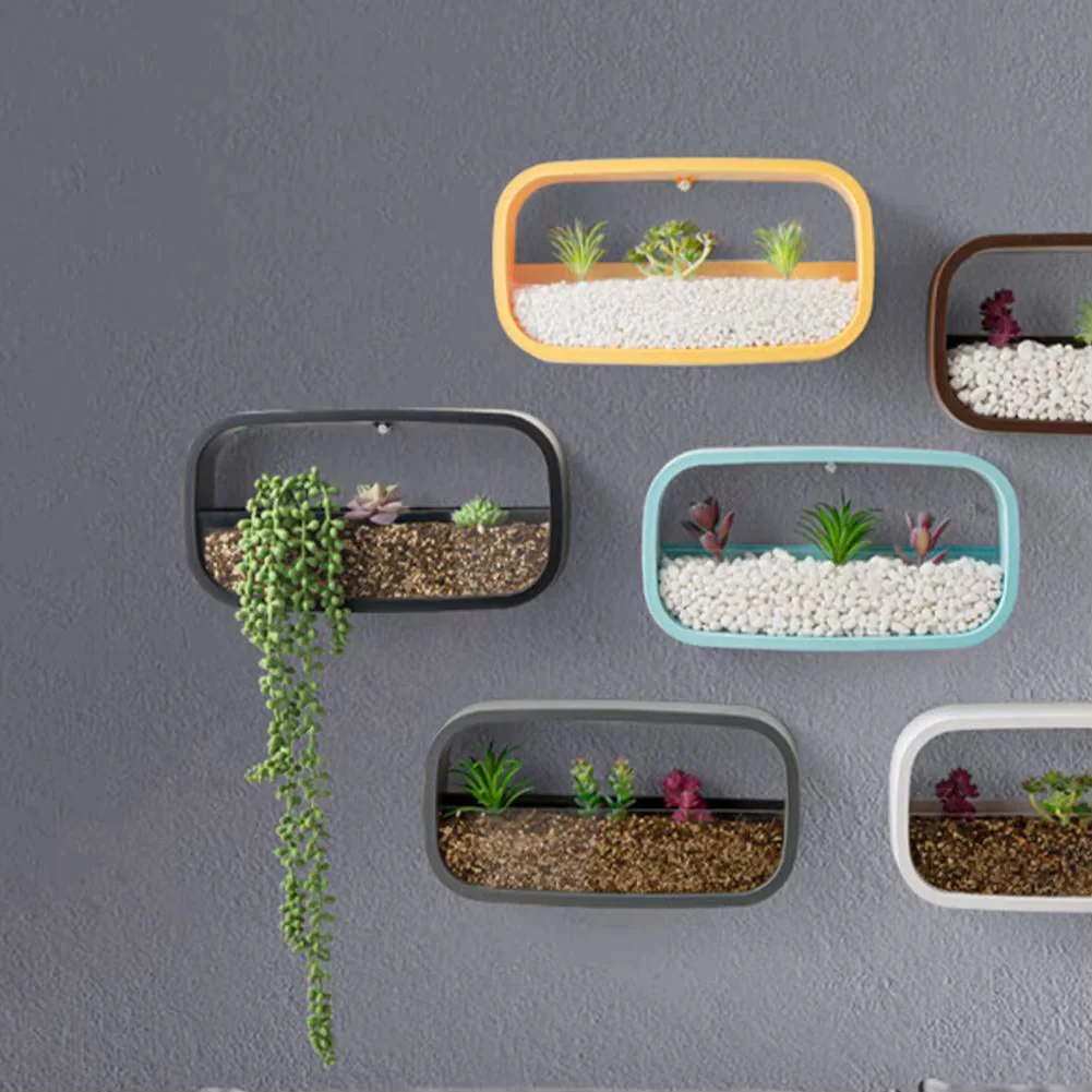 Geometric Diamond Wall Vase Shelf - Image 3