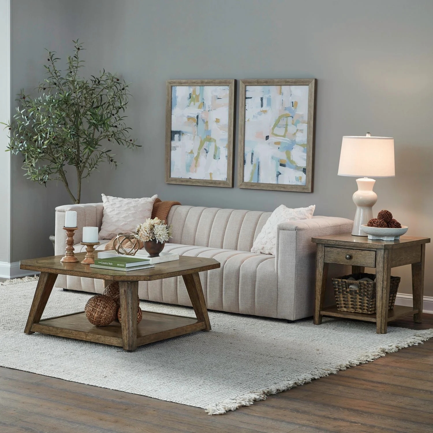 Carolina Park – 3 Piece Set – Amber Brown