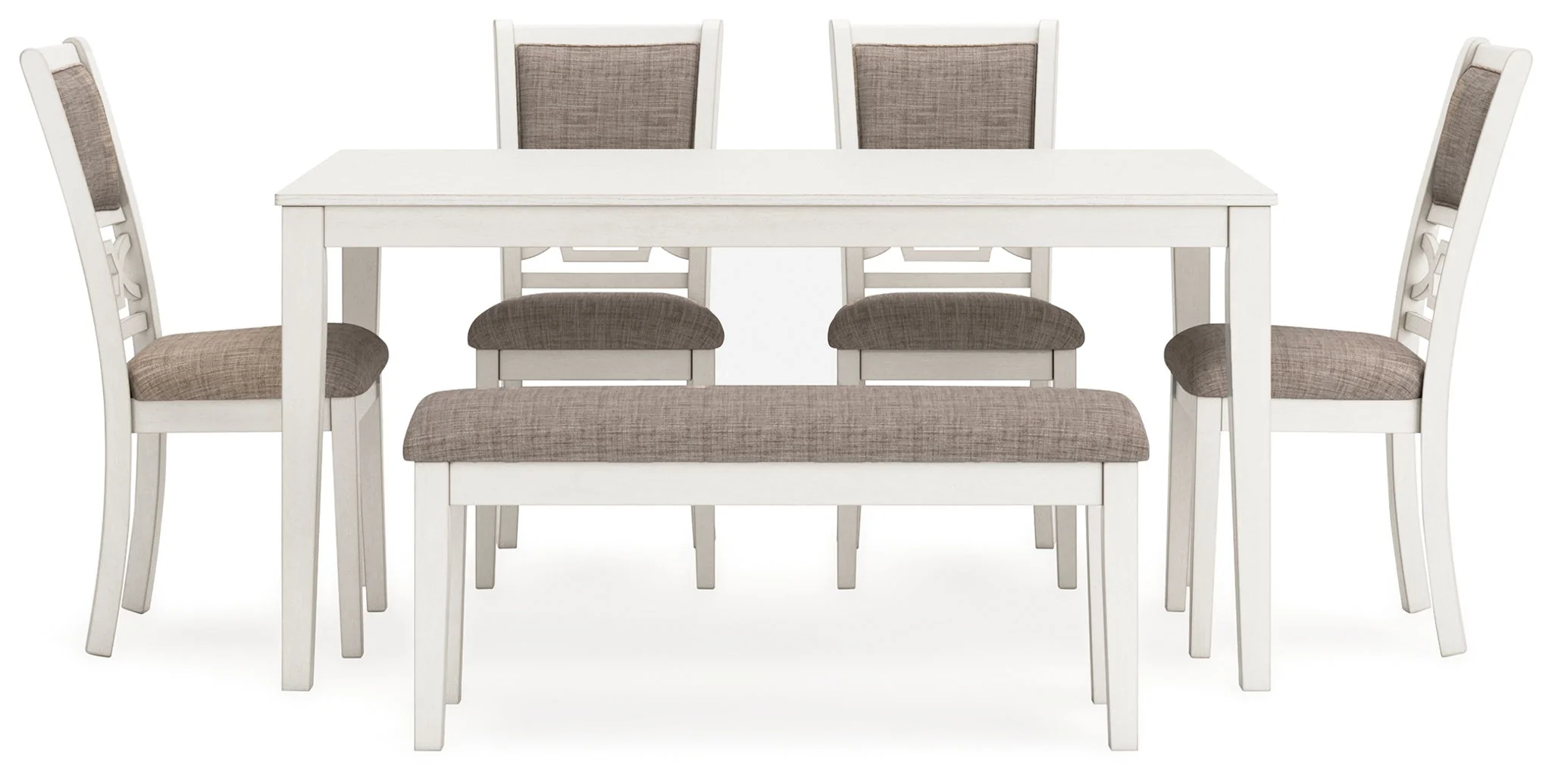 Erinberg - Dining Room Table Set (Set of 6) - Antique White - Image 3