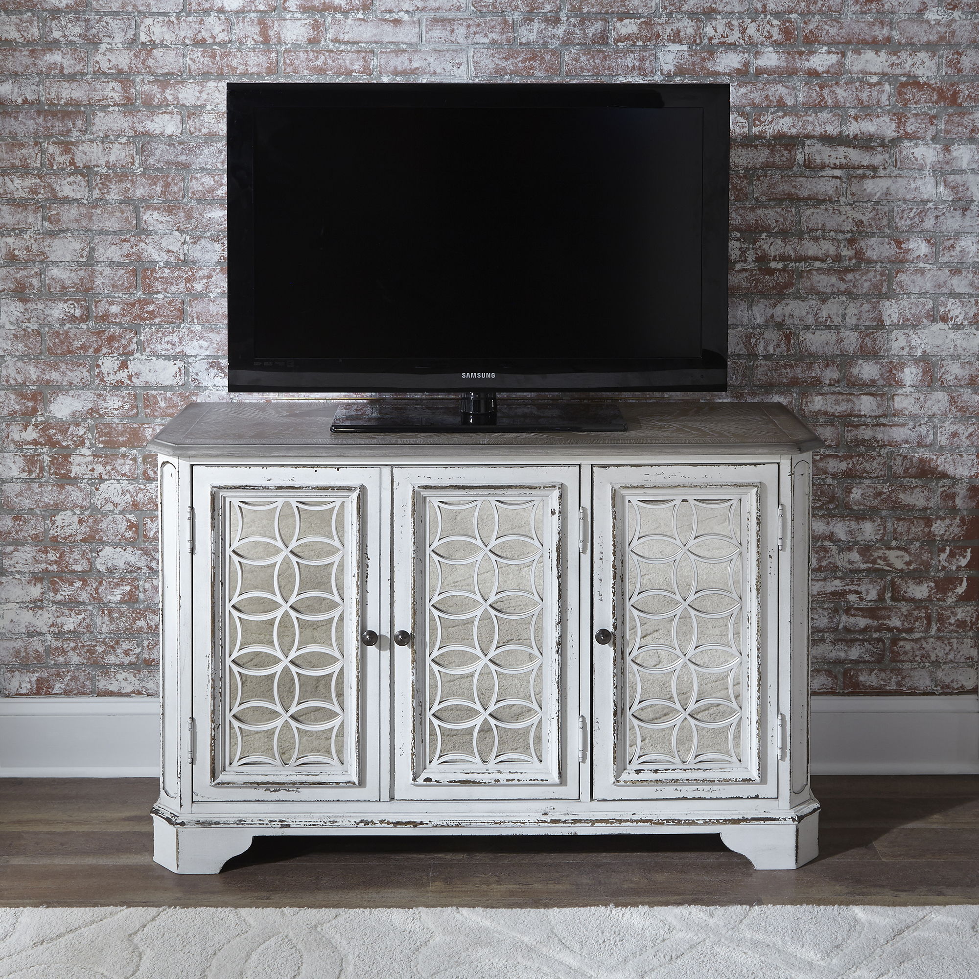 Magnolia Manor - Hall Console - Antique White - Image 3