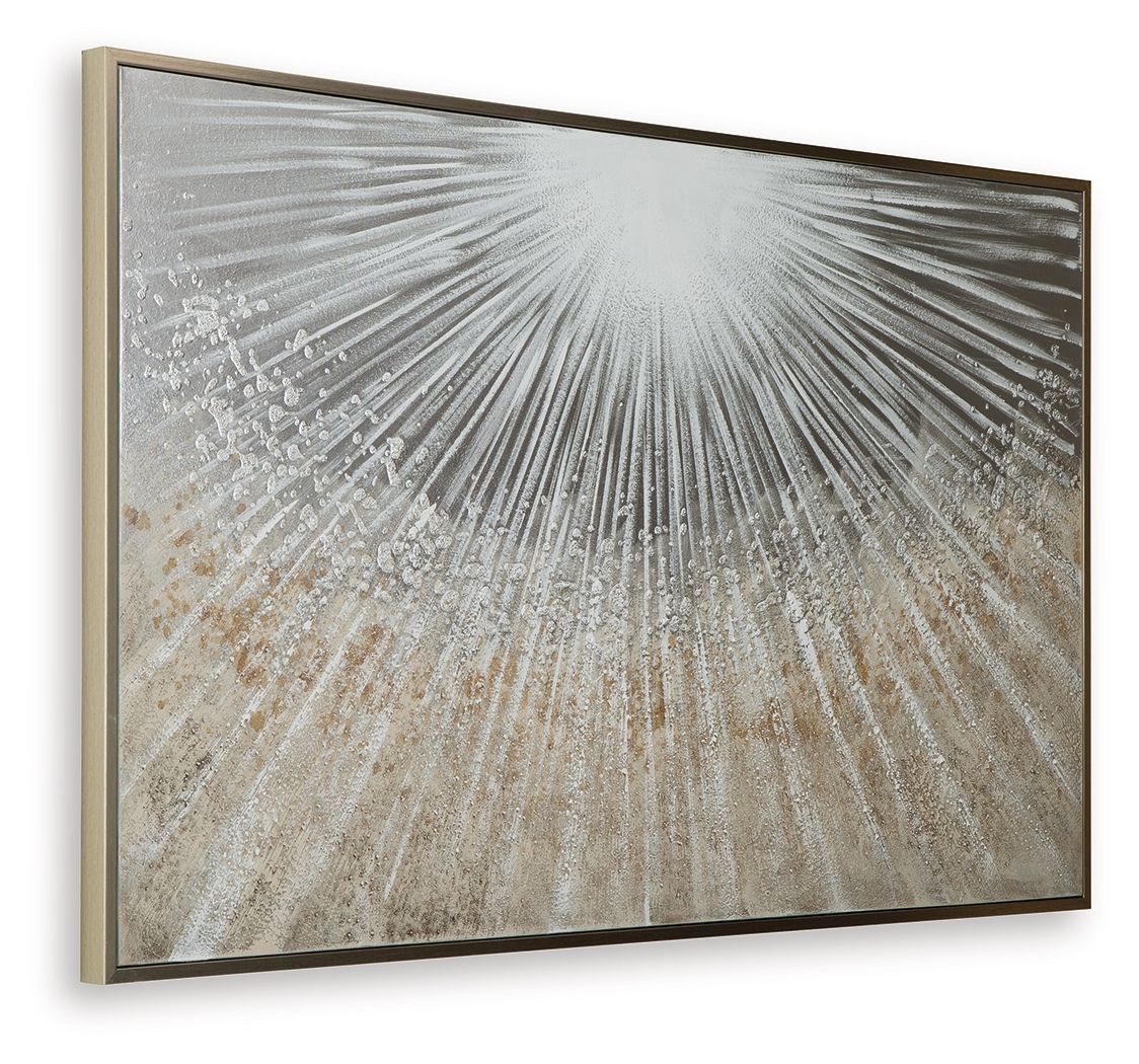 Waldard - Wall Art - Gray / Taupe / White - Image 3