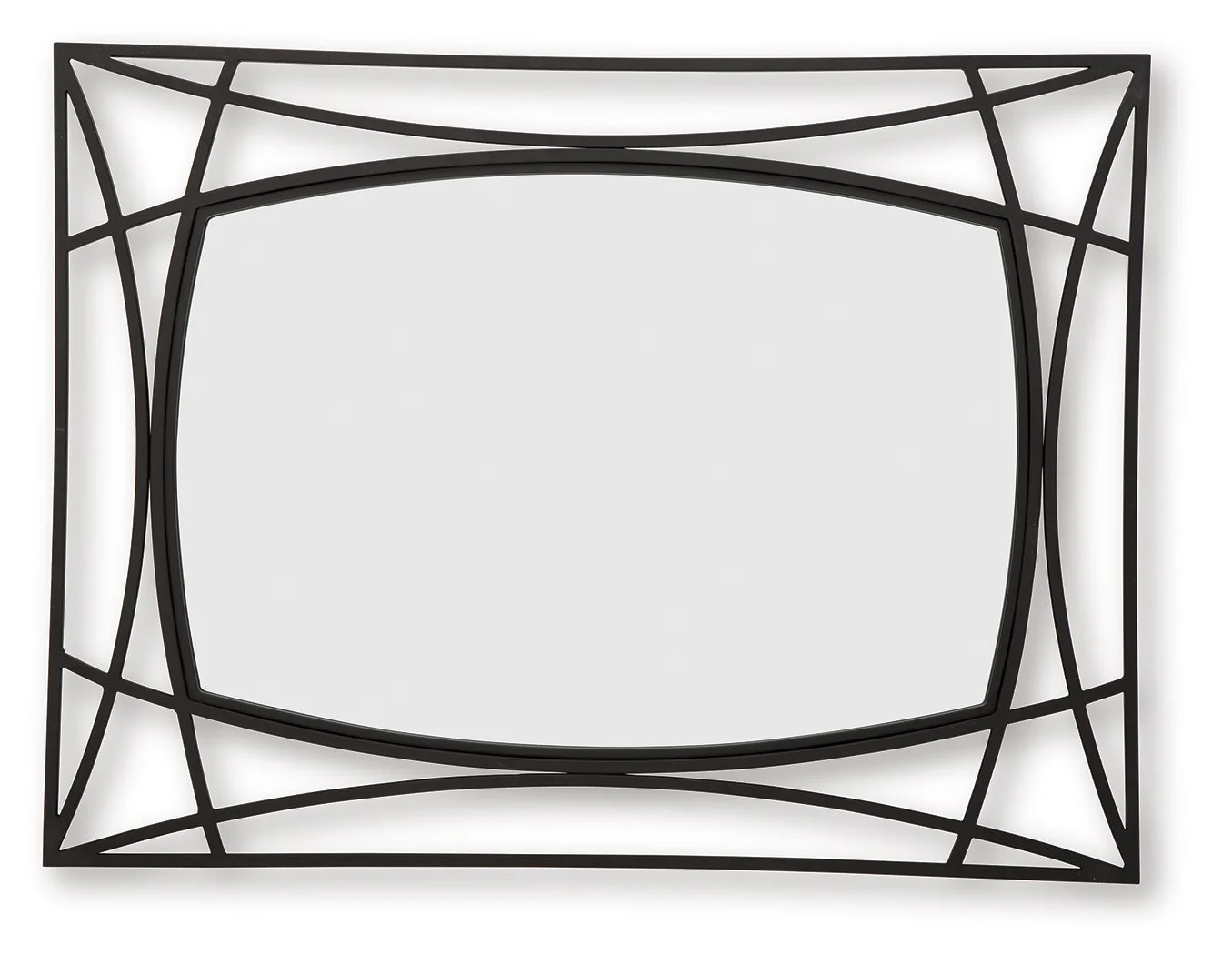 Freenville - Accent Mirror - Black - Image 2