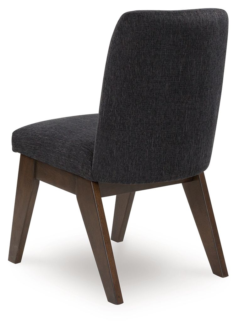 Dilenno - Dining Upholstered Side Chair (Set of 2) - Dark Brown - Image 3