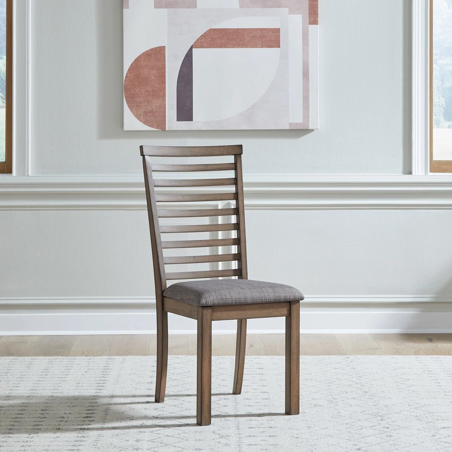 Brook Bay - Upholstered Ladder Back Side Chair - Image 2