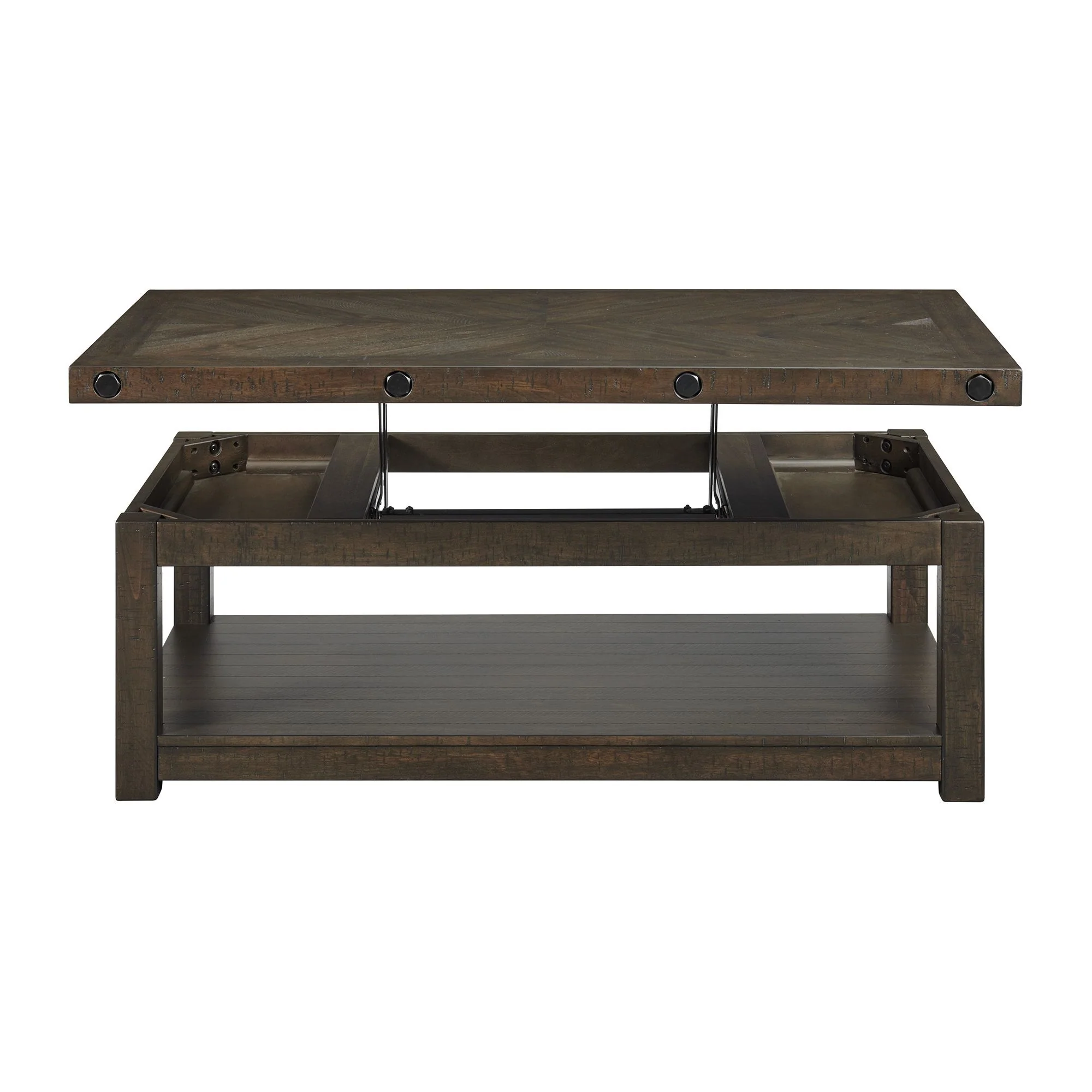 Colorado - Occasional Coffee Table With Lift Top - Charcoal - Image 3