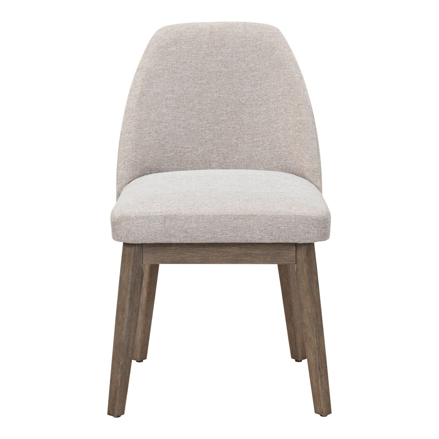 Edison - Upholstered Side Chair - Brownstone - Image 2