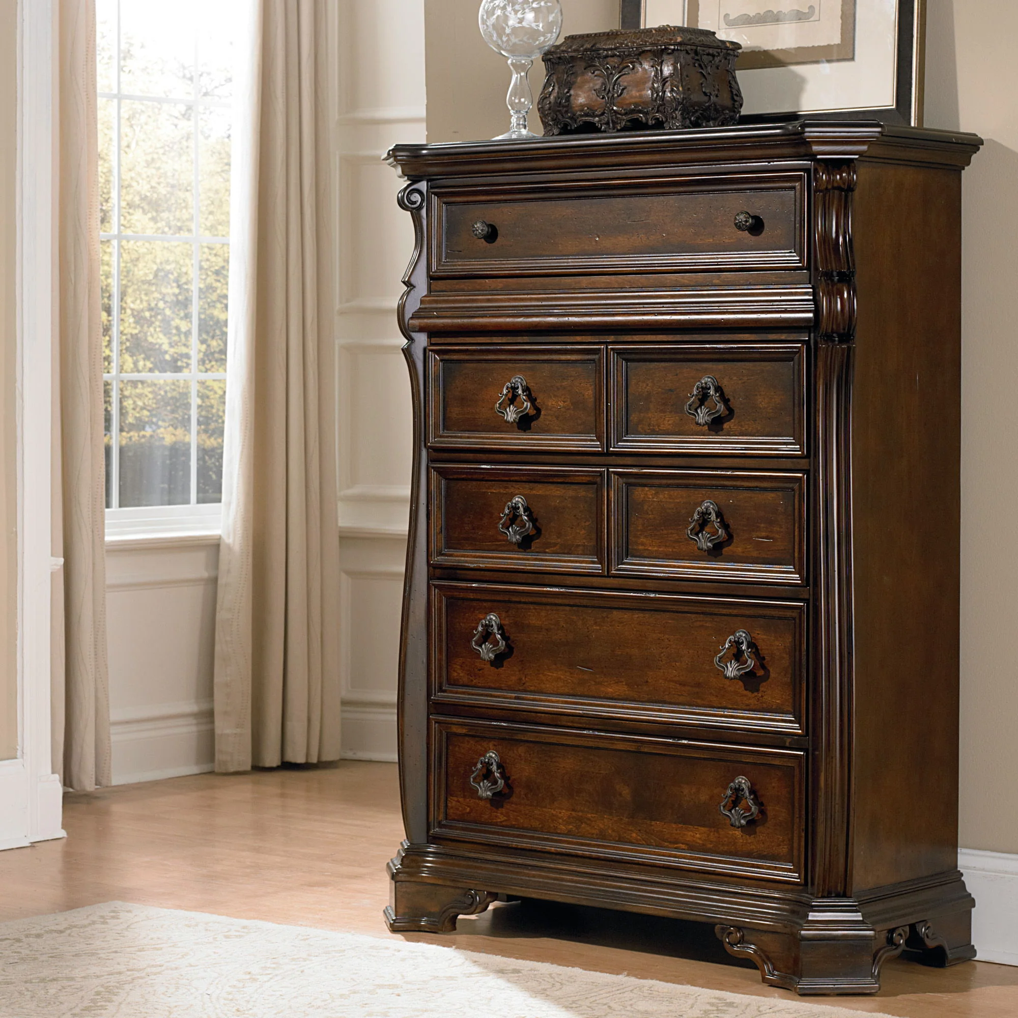 Arbor Place - 6 Drawer Chest - Brownstone - Image 3