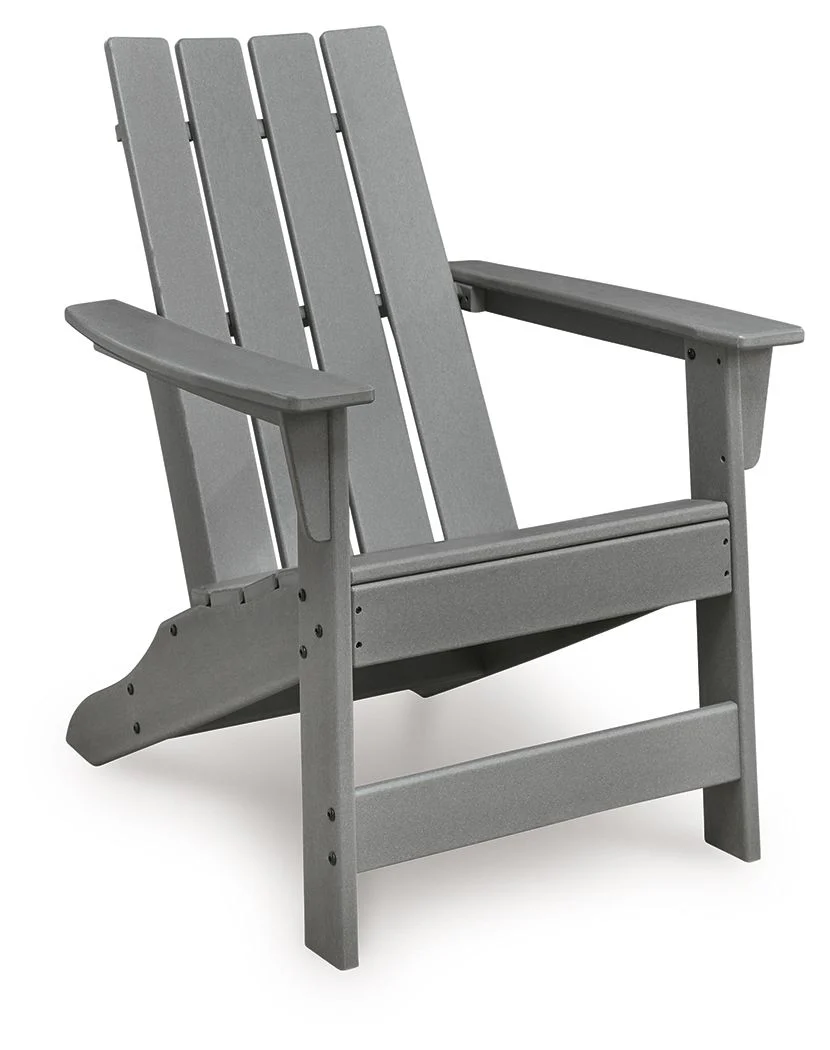 Cove Beach - Adirondack Chair - Gray - Image 1