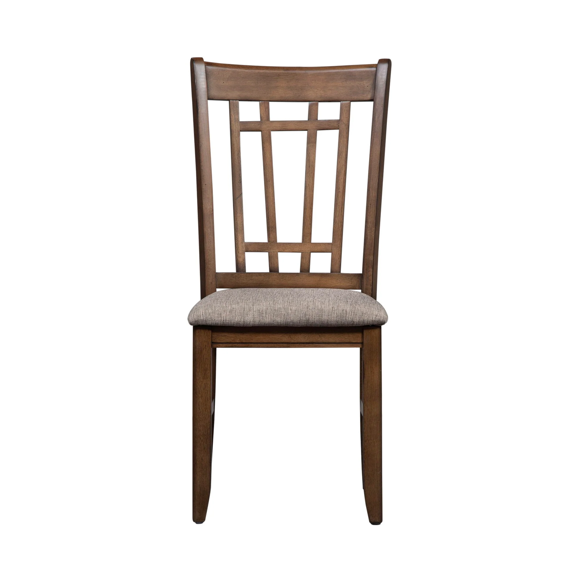 Santa Rosa - Lattice Back Side Chair - Antique Honey - Image 2