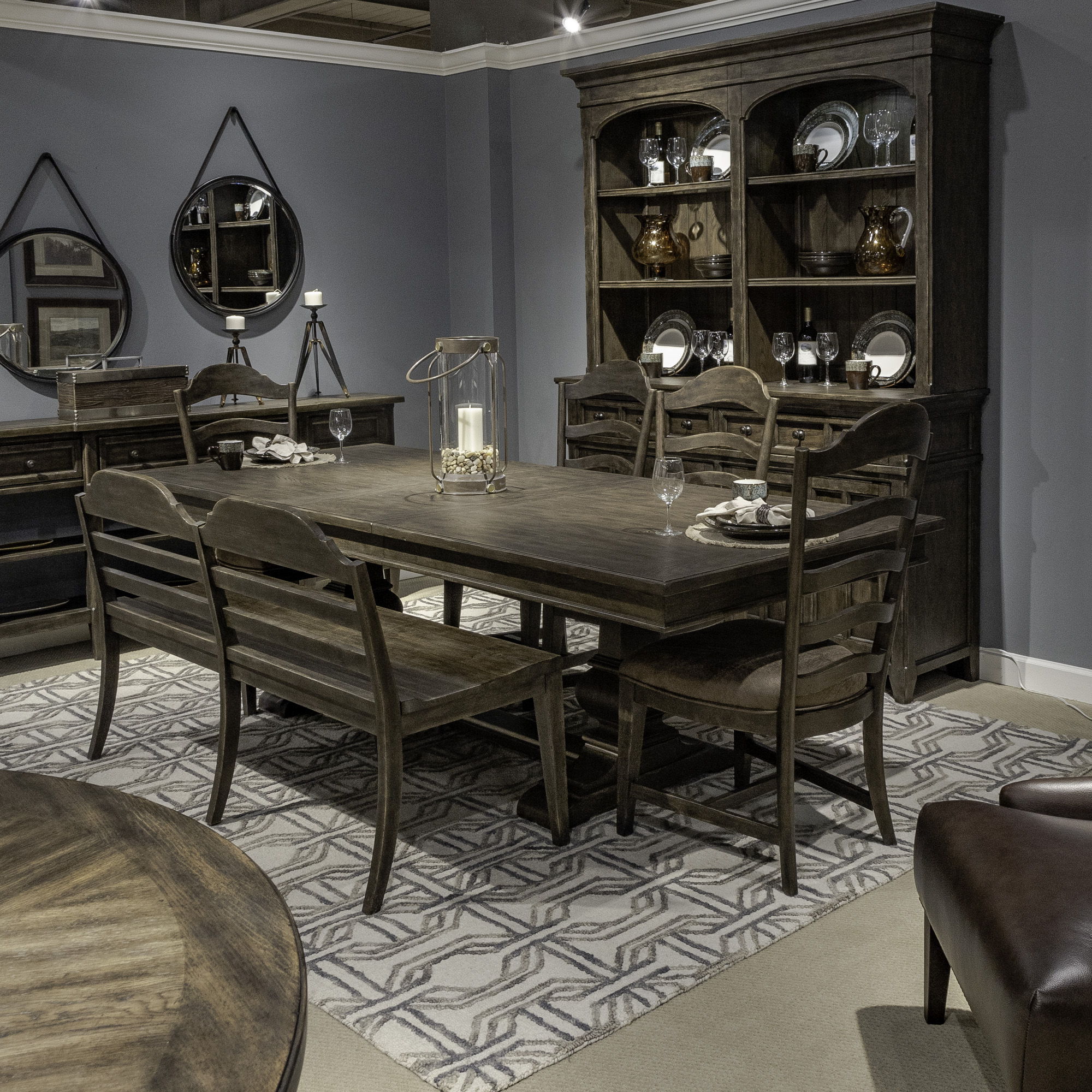 Paradise Valley - Trestle Table Set - Image 3