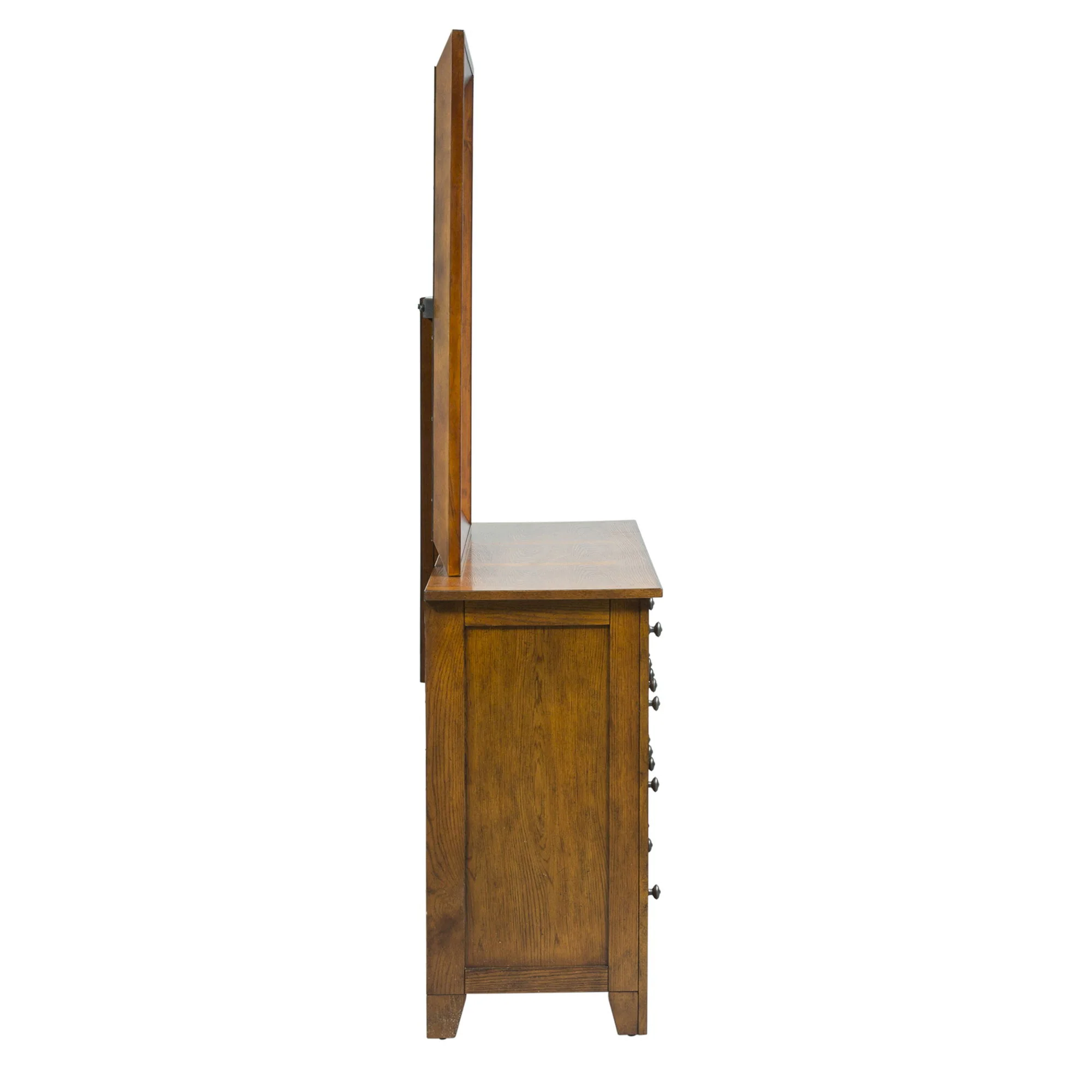 Grandpas Cabin - Dresser & Mirror - Light Brown - Image 3