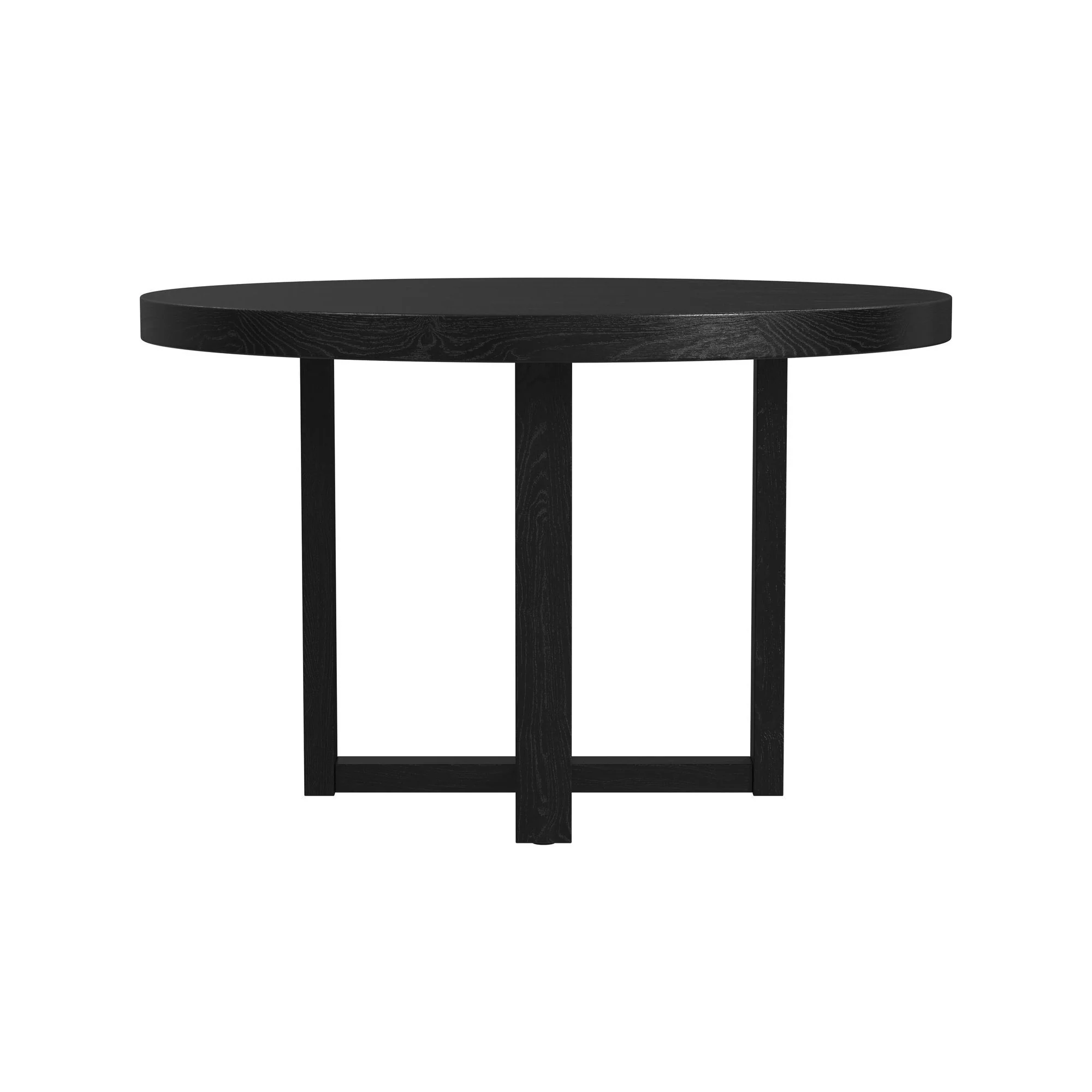 Bahama Breeze - 47.5" Round Dining Table - Black - Image 3