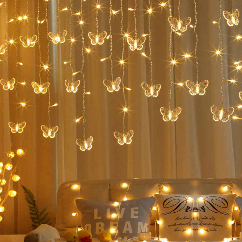 Butterfly LED Curtain Lights - Image 2