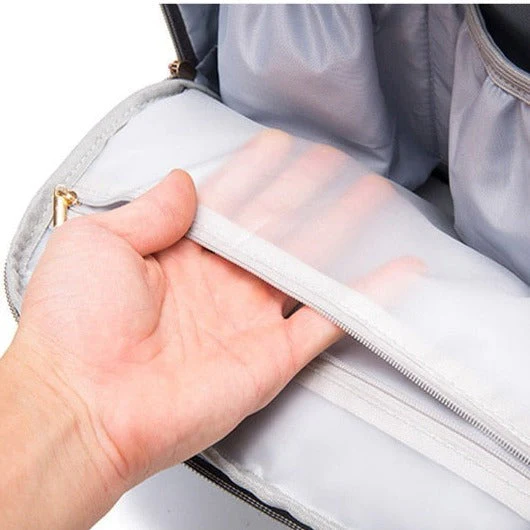 Large Capacity USB Mom Baby Diaper Backpack - Image 2