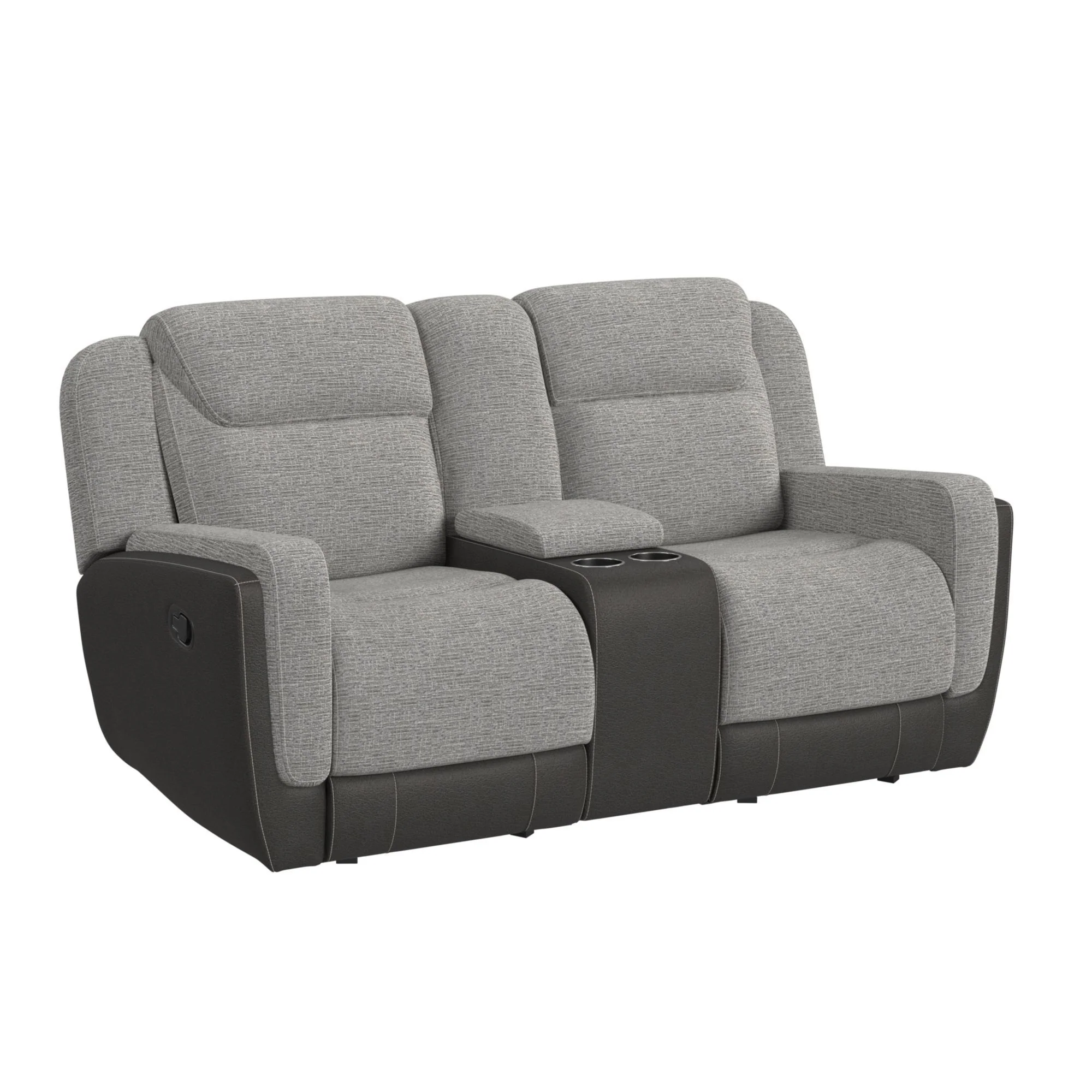 Hornet - Motion Glider Loveseat With Console - Image 2