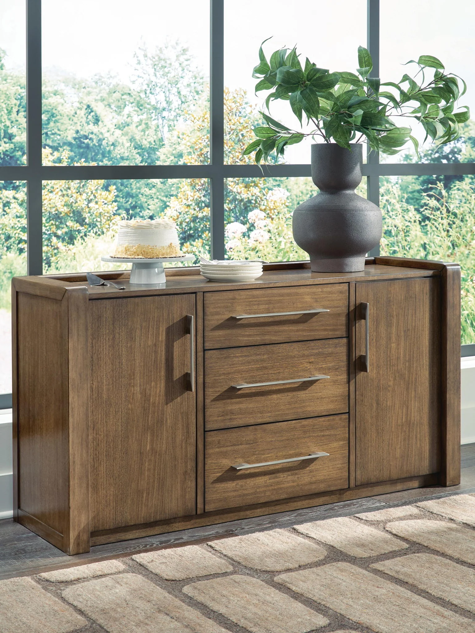 Marxmore - Dining Room Server - Brown - Image 2
