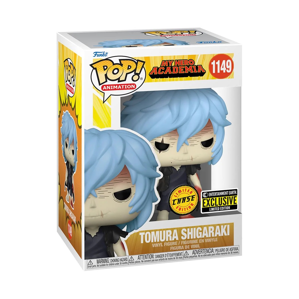 Funko Pop! Animation: My Hero Academia - Tomura Shigaraki Chase Entertainment Earth Exclusive - Image 2