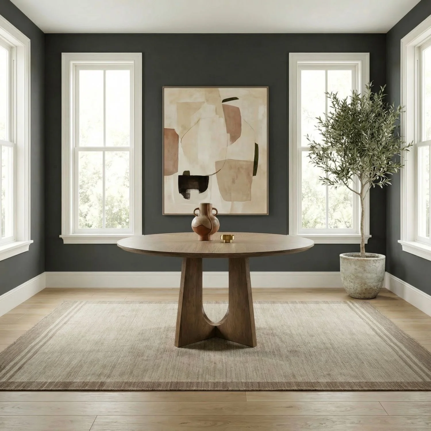 Hendrix Place - Pedestal Table - Natural - Image 1