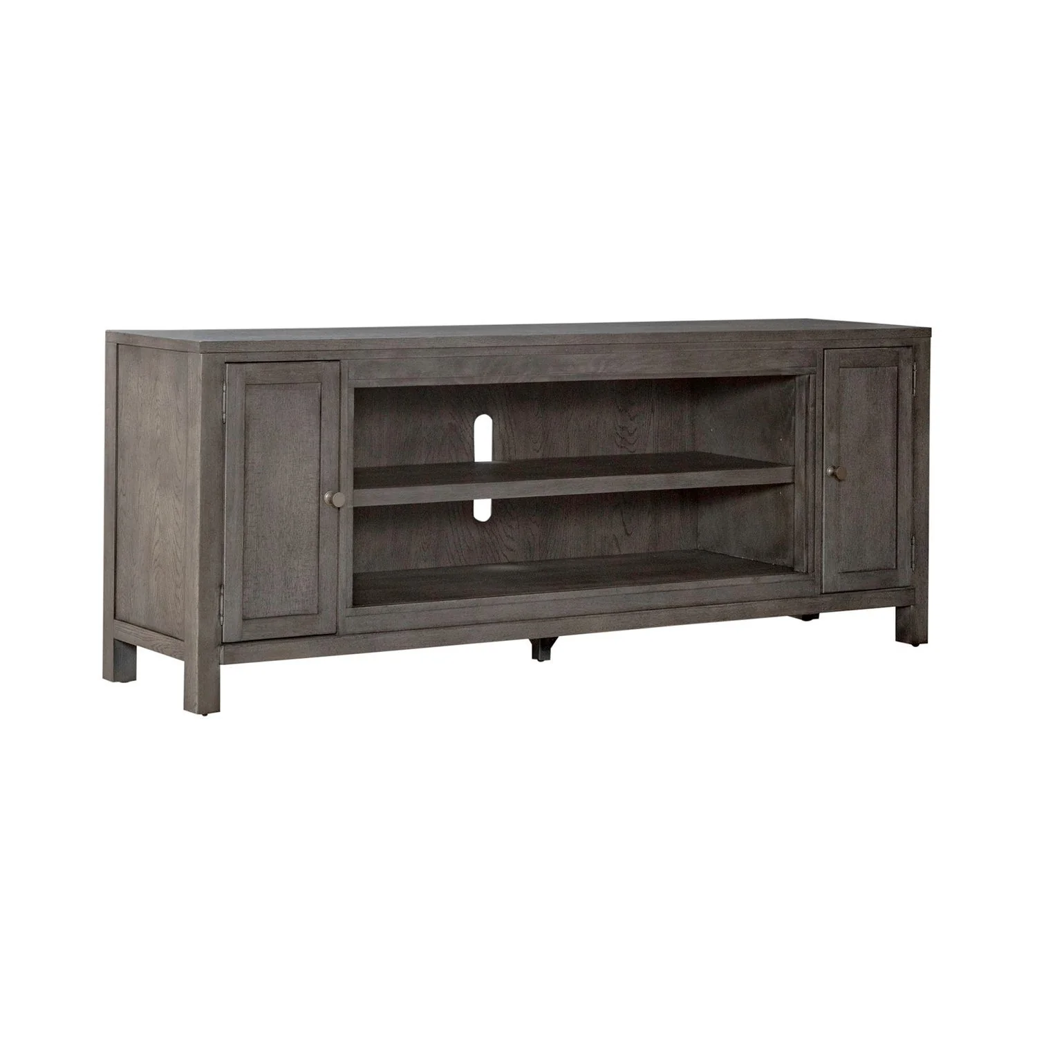 Fireplace TV Consoles - 78" Fireplace TV Console FTS - Dark Brown - Image 2