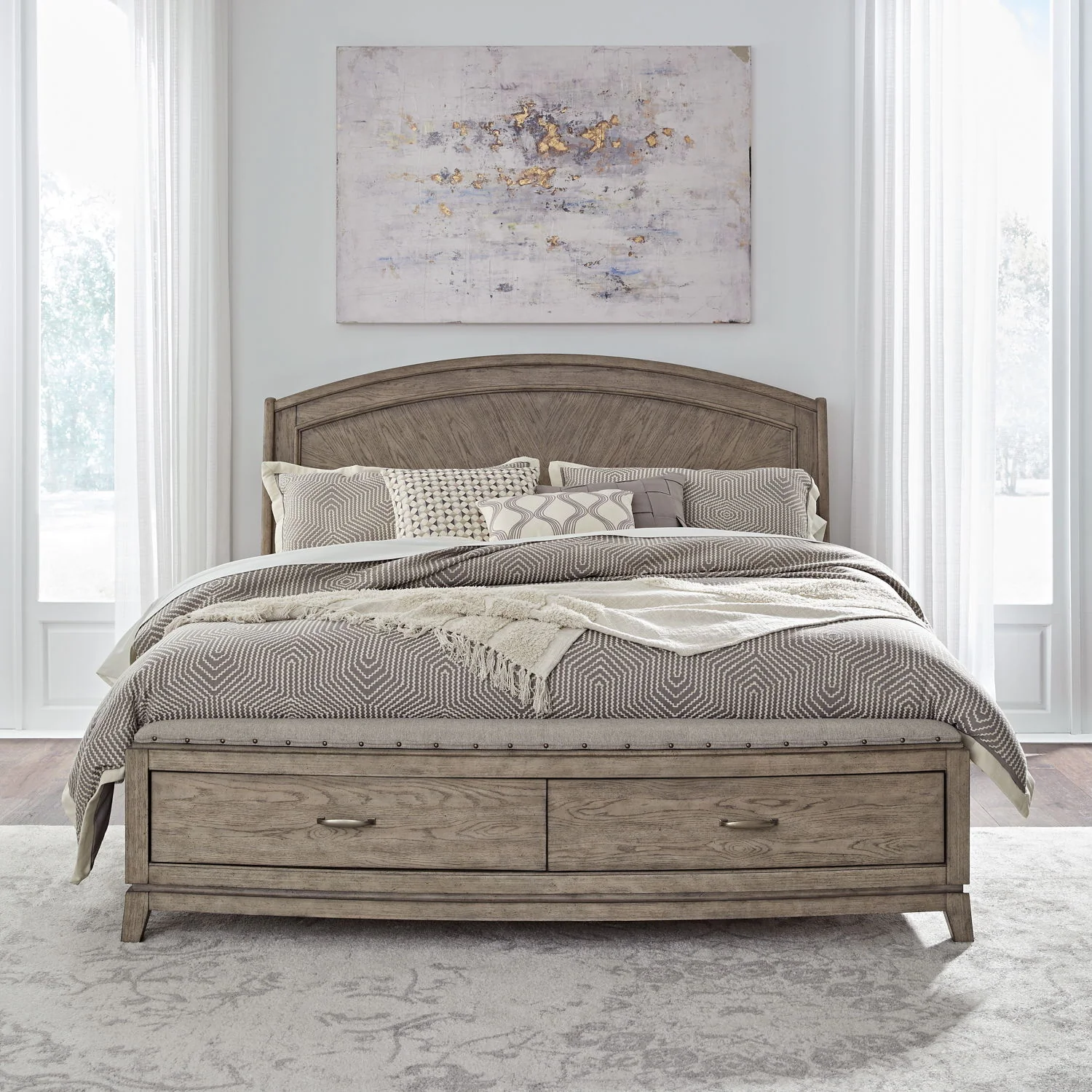 Avalon – Panel Storage Bed