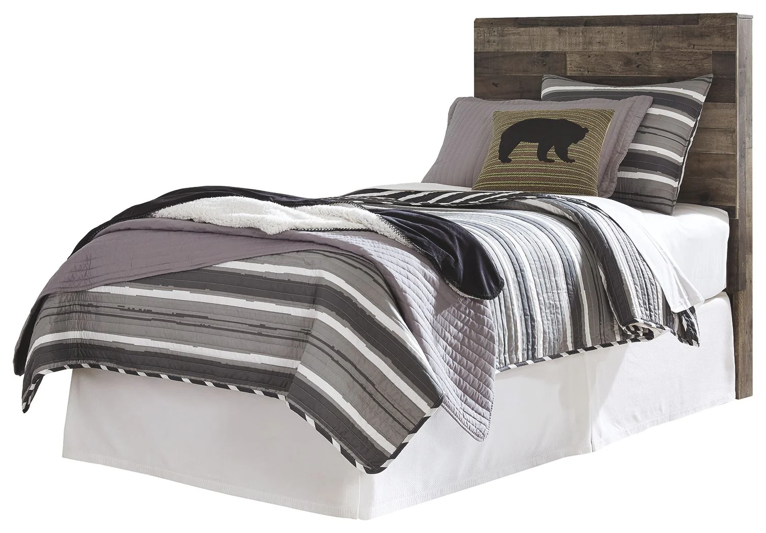 Derekson – Headboard With Bed Frame