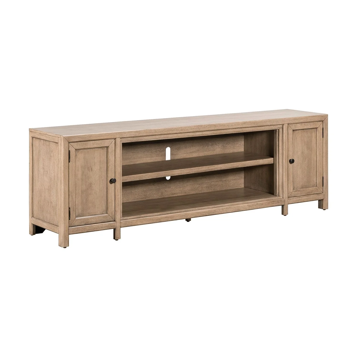 Fireplace TV Consoles - 82" Fireplace TV Console - White - Image 3