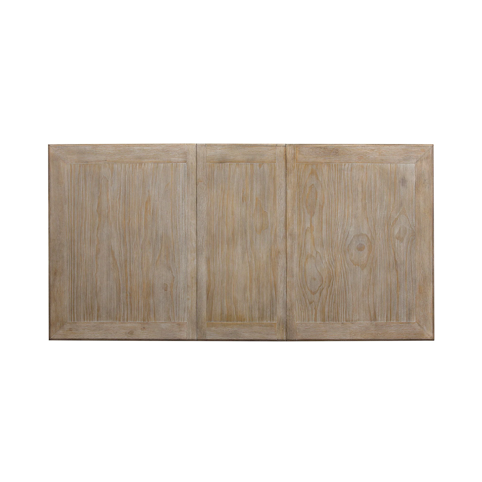 Summerville - Rectangular Leg Table - Soft White Wash / Wirebrushed Gray - Image 3