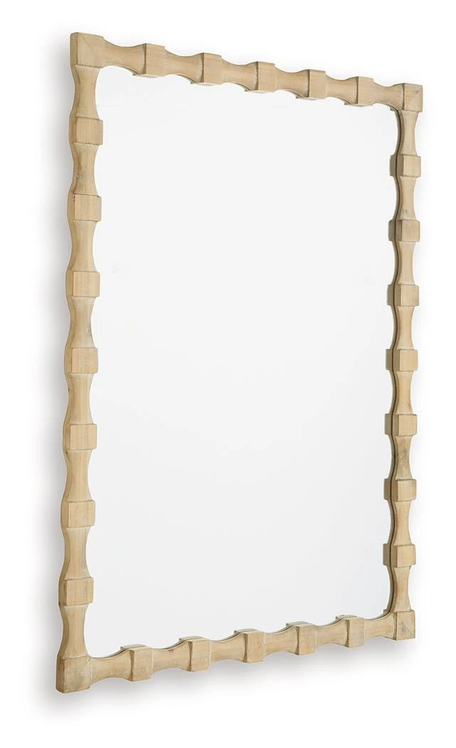 Acelmore - Accent Mirror - Light Brown - Image 3